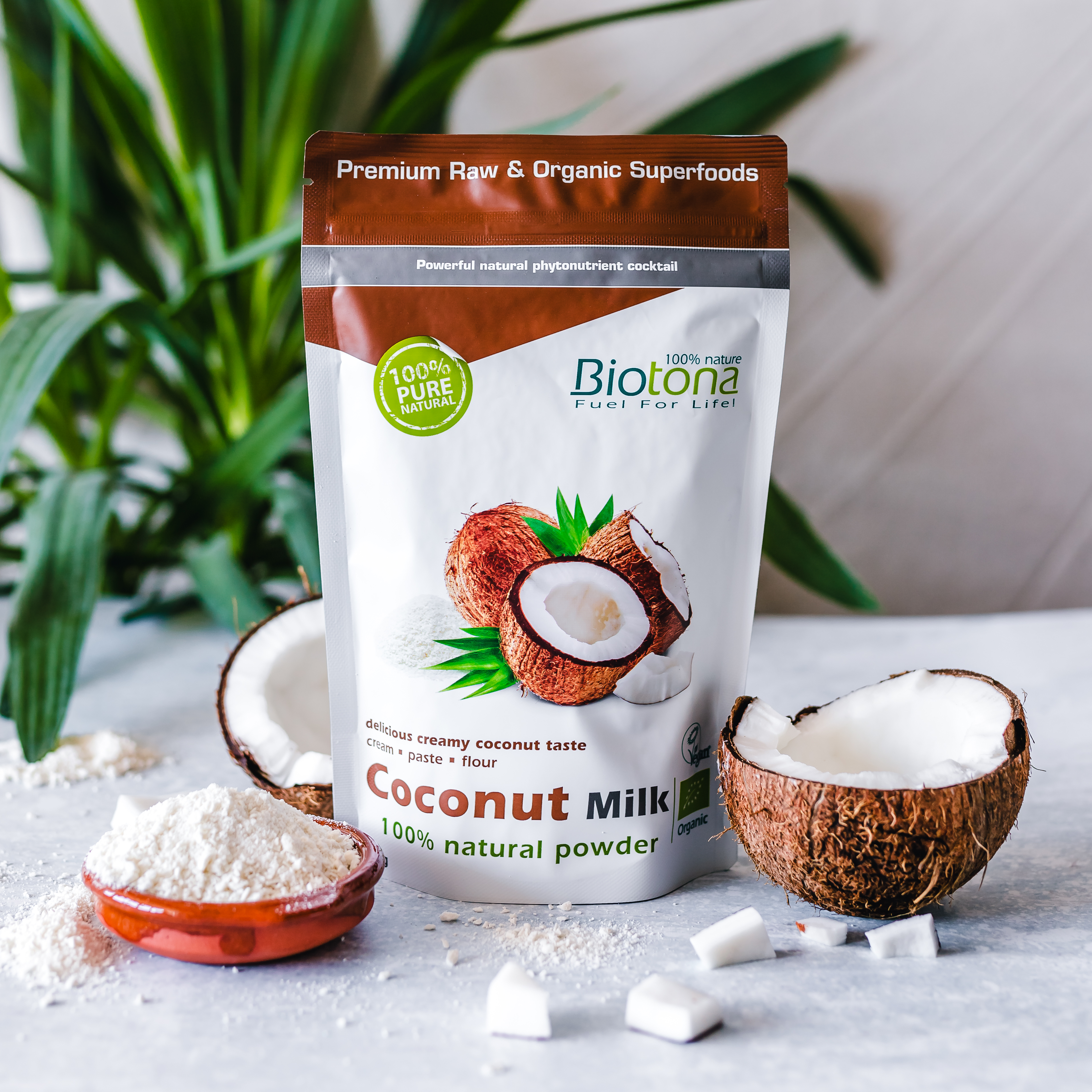 Le lait de coco, une boisson santé - Biotona